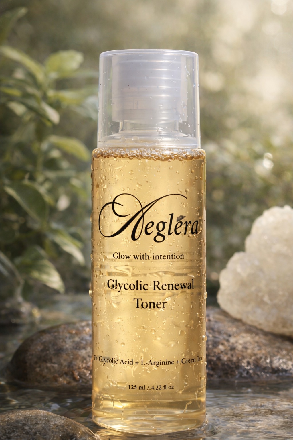 glycolic toner bottle
